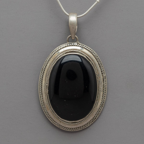 Sillimanite-Cats-Eye-Locket